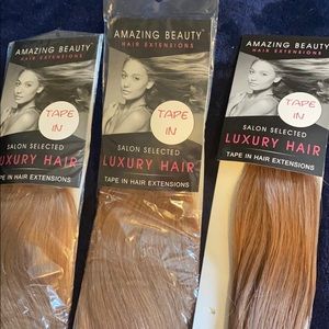 Tape in hair extensions